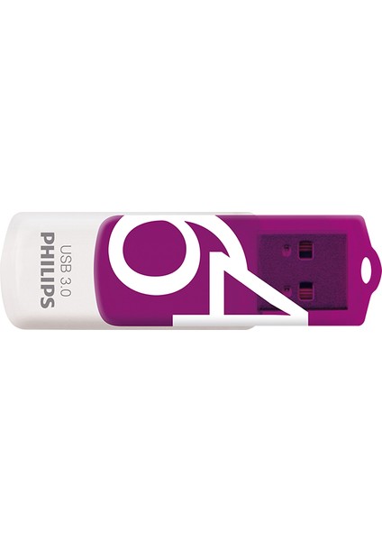 Phılıps FM64FD00B/00 64GB Usb3.0 Mor/beyaz USB Bellek