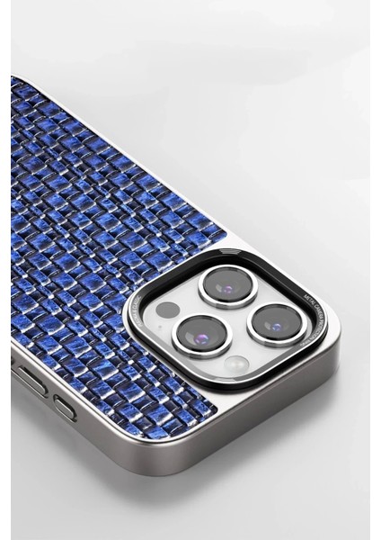 Venco iPhone 15 Pro Max Brand Kapak - Gümüş modelleri
