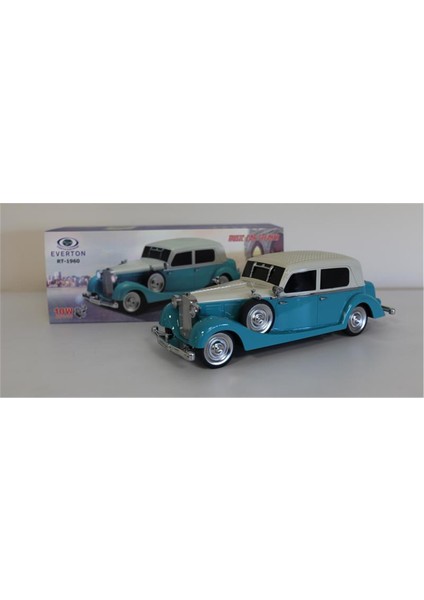 Everton Rt-1960 Mavi Arabalı Bluetooth Fm-Usb-Tf-Aux Şarjlı Nostaljik Radyo