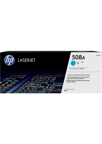 Hp 508a Cyan Mavi 5.000 Sayfa Toner Cf361a