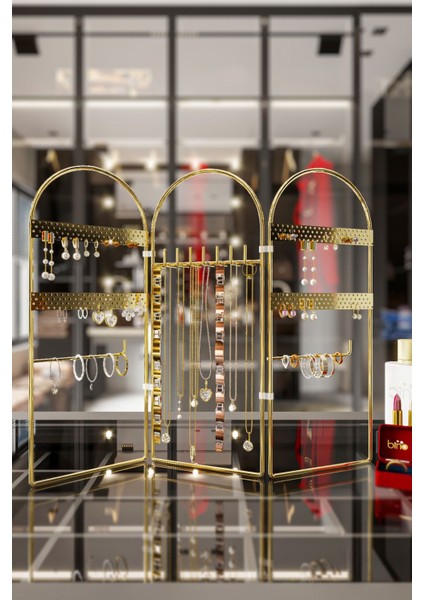 Şık Oval Takı ve Makyaj Organizeri, Dekoratif Tasarım indirimleri