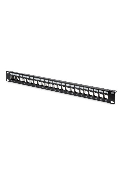Digitus Dn-91411 24'Lü 1u Siyah Boş Patch Panel