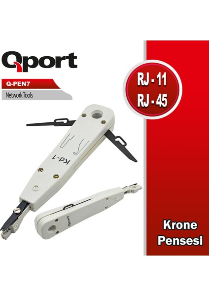 Qport Q-Pen7 Krone Çakma Pensesi