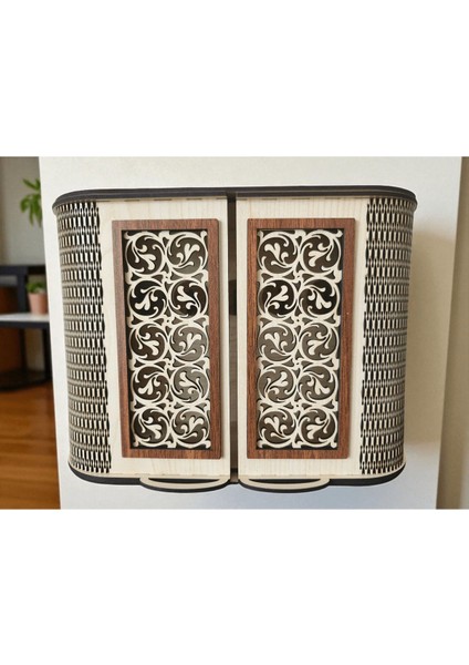Çift Kapaklı Lazer Kesim Mdf Anahtarlık Askılığı, Çok Renkli, Duvar Tipi Organizer fiyatları
