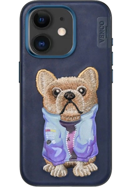 Venco iPhone 11 Cute Desenli Kapak - Lacivert