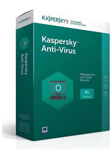 Kaspersky Trk Kutu 1yıl 4kullanıcı