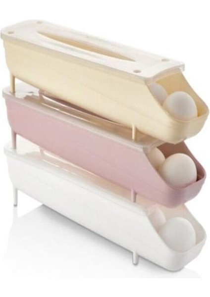 Yumurta Saklama Kabı, Organizer Düzenleyici, 1 Adet, Pratik ve Şık Tasarım