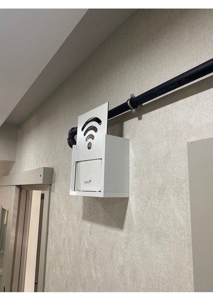 Beyaz Renk Modem ve Wi-Fi Saklama Kutusu, Duvar Düzenleyici, Pratik ve Şık Tasarım fırsatları