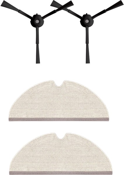 Roborock Q5 Pro / Q5 Pro + (Plus) Robot Süpürge Uyumlu 4'lü Yedek Parça Seti