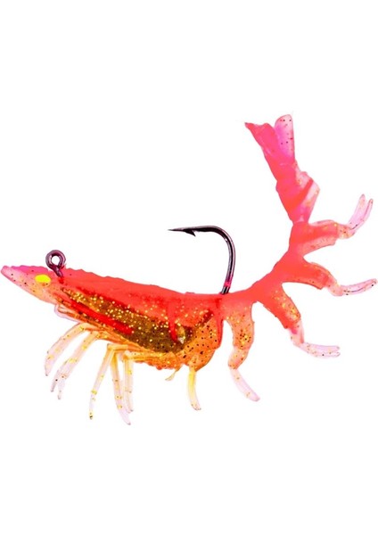 Silikon Karides Yem - 7g 75MM - Fishack Krillax - Uv Boyalı - Candy Shrimp fiyatları