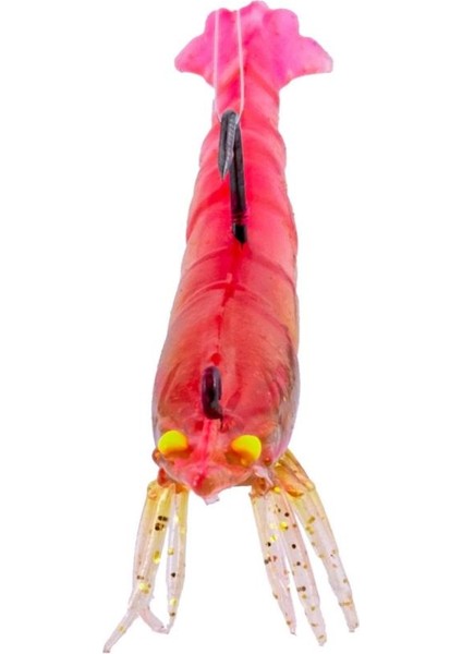 Silikon Karides Yem - 7g 75MM - Fishack Krillax - Uv Boyalı - Candy Shrimp fırsatları