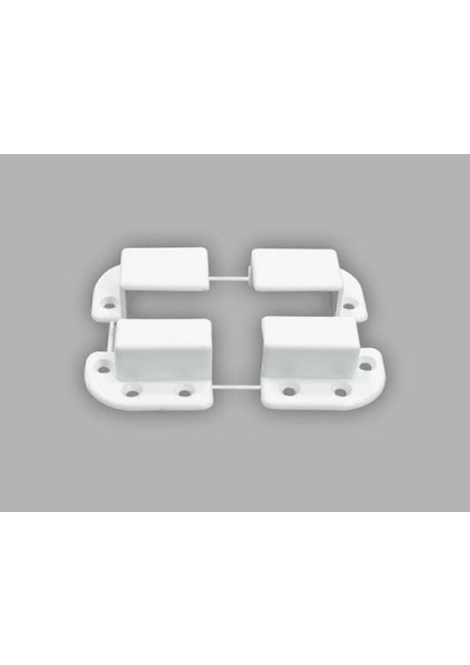 17X25 Sineklik Köşe Papuç Takımı, Sineklik Tutucu Kasa Için Uygun