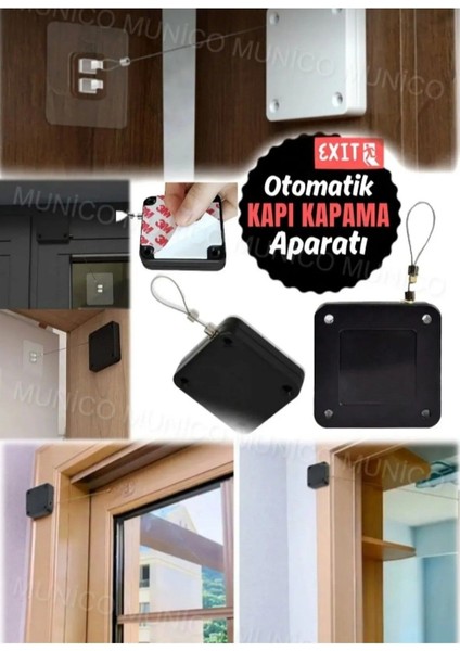 Çelik Halatlı Otomatik Kapı Kapatıcı, Kolay Montaj, Çok Amaçlı Kullanım fiyatları