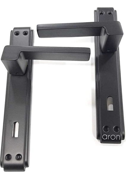 Aynalı Oda Kapı Kolu Mat Siyah Takım (Ön ve Arka Yüz) modelleri