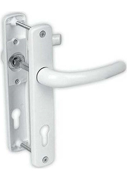 Pvc Kapı Kolu ve Kilit Takımı, 35 Mm, 90 mm Barel Göbeği ile Uygun Set fiyatları