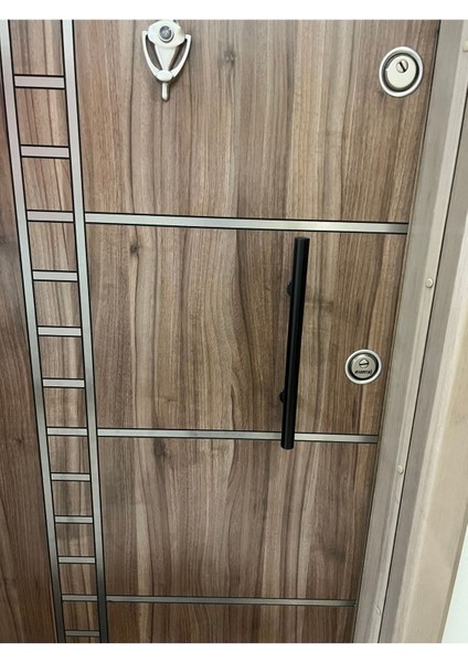 Siyah 30CM Çelik Kapı Çekme Kolu, Ayarlanabilir ve Dayanıklı Tasarım modelleri