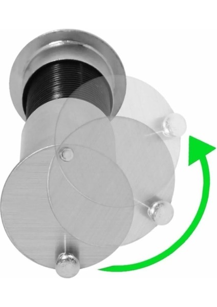 Geniş Çelik Kapı Dürbünü, 60-90 mm Ayarlanabilir, Yüksek Kalite, Dayanıklı ve Şık Tasarım fiyatları