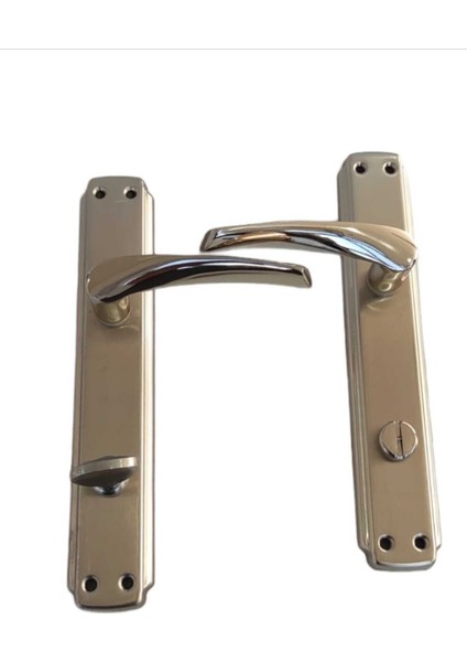 Şık Nikel Saten Kapı Kolu, Sağ Yön, Kaliteli ve Dayanıklı Tasarım fırsatları
