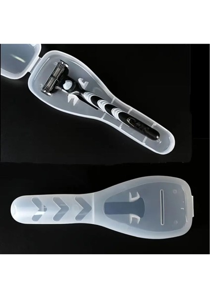 Beyaz Seyahat ve Tıraş Seti Için Düzenleyici Kutu, Jilet ve Saklama Kabı 1 Adet fırsatları