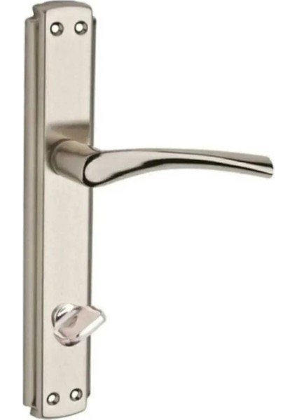 Şık Nikel Saten Banyo ve Wc Sağ Yön Aksesuarı, Dayanıklı ve Modern Tasarım