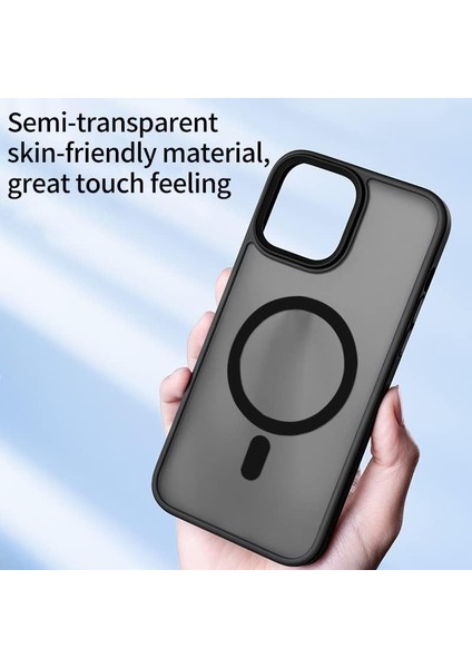 iPhone 11 Uyumlu Kamera Korumalı Magsafe Wireless Şarj Özellikli Mat Silikon Kılıf indirimleri