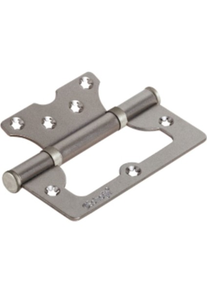 10CM Yönsüz Kelebek Kapı Menteşesi 2mm Saten, Dayanıklı ve Şık Tasarım