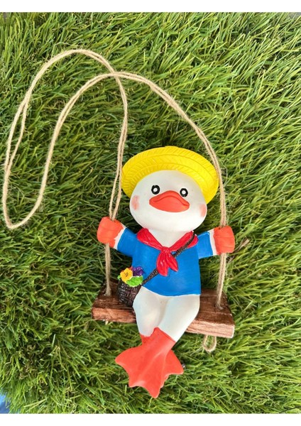 Mavi Ördek Figürlü Bahçe ve Balkon Dekoru, Duvar Süsleme Için Harika Seçenek modelleri