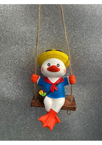 Mavi Ördek Figürlü Bahçe ve Balkon Dekoru, Duvar Süsleme Için Harika Seçenek fırsatları