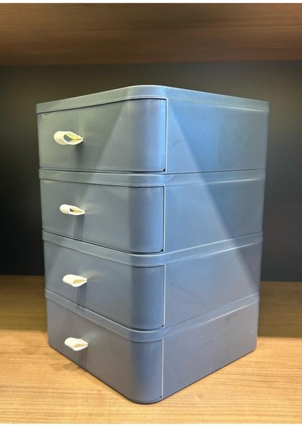 Gri 4 Katlı Masaüstü Organizer, Takı ve Aksesuar Düzenleyici fiyatları