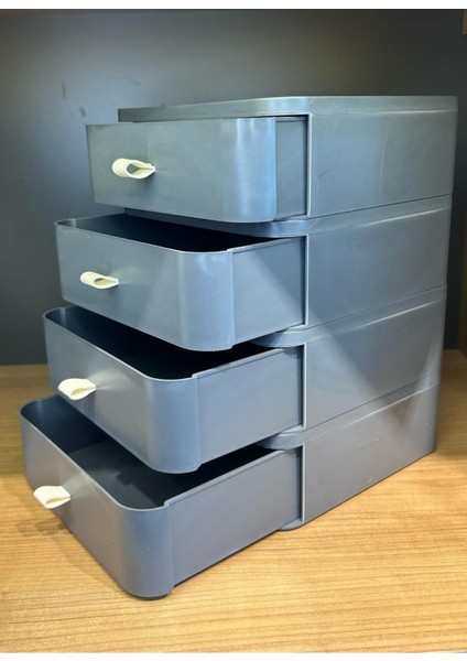 Gri 4 Katlı Masaüstü Organizer, Takı ve Aksesuar Düzenleyici modelleri