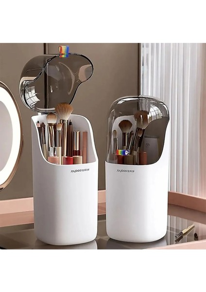 Beyaz Çok Işlevli Kozmetik Saklama Kutusu, Şık ve Pratik Depolama Çözümü