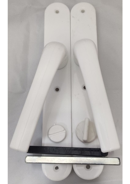 Beyaz Pvc Banyo ve Wc Kapı Kolu, Sağlam ve Şık Tasarım. fiyatları