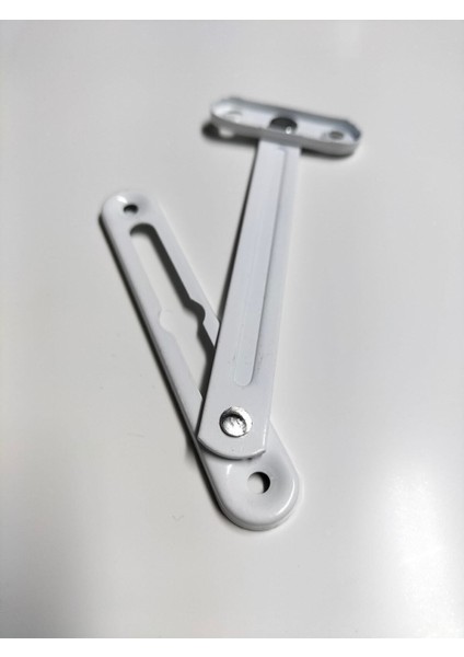 Beyaz Metal Banyo ve Pencere Makası, Dayanıklı ve Pratik Kullanım Sağlar.