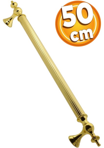 50 cm Çelik Sürgülü Kapı Çekme Kolu, Şık ve Dayanıklı Tutma Kulpu