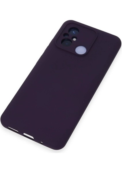 Newface Xiaomi Redmi 12C Kılıf Nano Içi Kadife Silikon - Mor fırsatları