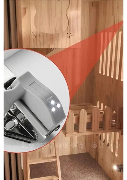 Sensörlü LED Işıklı Menteşe Üstü Mutfak Dolap Aydınlatması