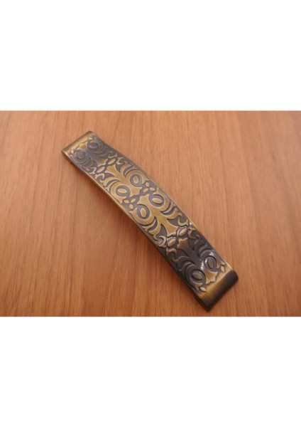 Antik Sarı Kulp, 128 Mm, Şık ve Dayanıklı Kapı Aksesuarı