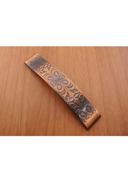 Elit Antik Bakır Kulp 128 Mm, Şık ve Dayanıklı Kapı Kolu