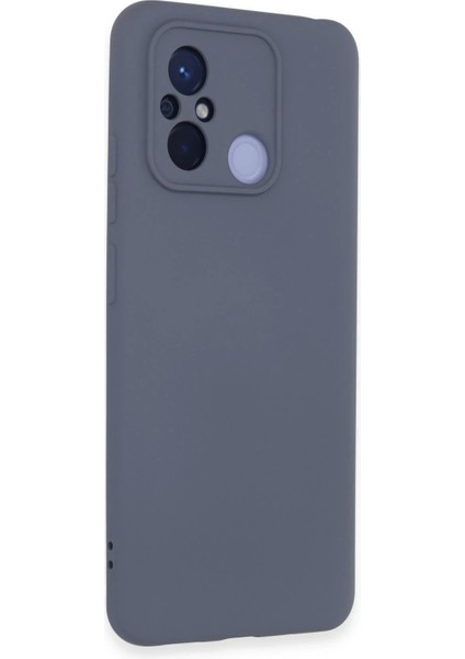 Newface Xiaomi Redmi 12C Kılıf Nano Içi Kadife Silikon - Gri fiyatları