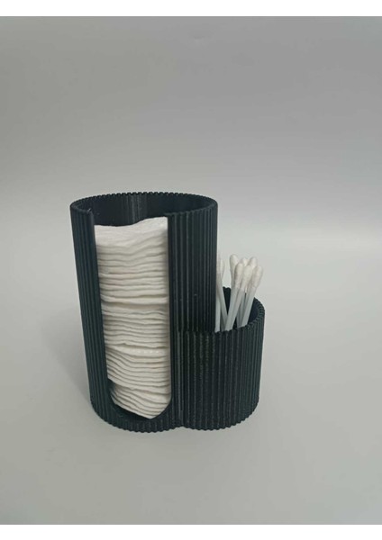 Şık Siyah Kompakt Makyaj Organizeri, Düzenli ve Estetik Saklama Çözümü fırsatları