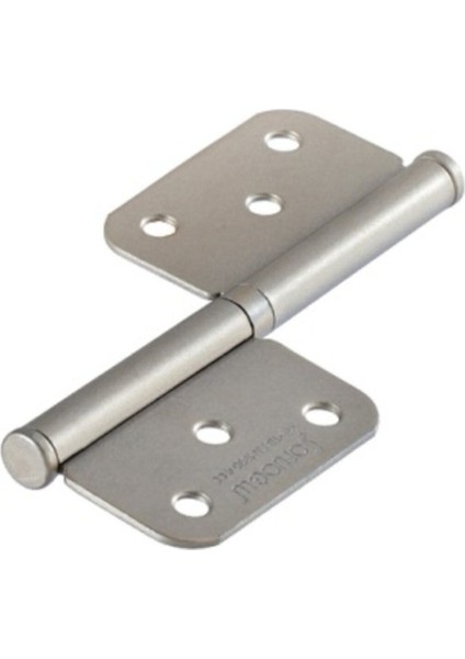 12CM Saten Çelik Yönsüz Menteşe, Dayanıklı ve Şık Tasarım