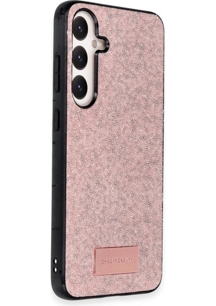 Onegif Samsung Galaxy A05S Bright Simli Kapak - Pembe fiyatları