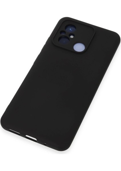Newface Xiaomi Redmi 12C Kılıf Nano Içi Kadife Silikon - Siyah fırsatları