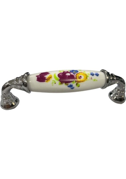 Krom Silindir Kulp 96 Mm, Dayanıklı ve Şık Kapı Aksesuarı