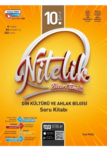 10. Sınıf Beceri Temelli Din Kültürü ve Ahlak Bilgisi Soru Kitabı