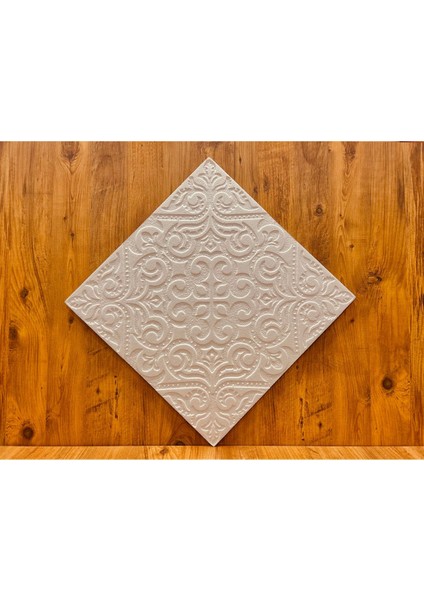 Beyaz 2cm Strafor Tavan Kaplama Seti, 4 Adet (Toplam 1 M²)