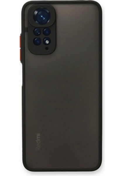 Newface Xiaomi Redmi Note 11 Pro Kılıf Montreal Silikon Kapak - Siyah