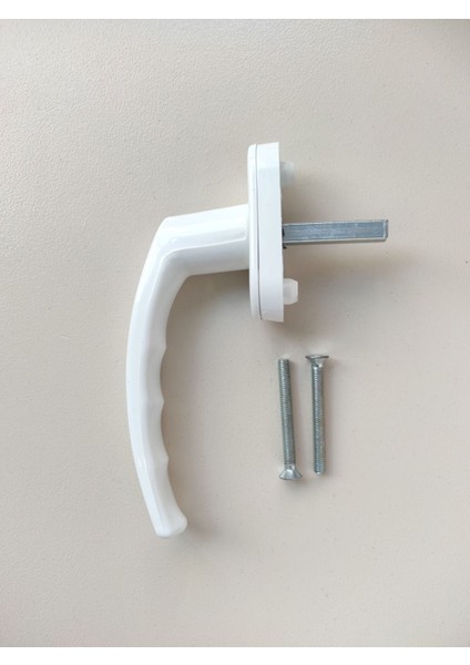 5 Adet Pvc Pencere ve Balkon Kapı Kolu Seti, Dayanıklı ve Şık Tasarım