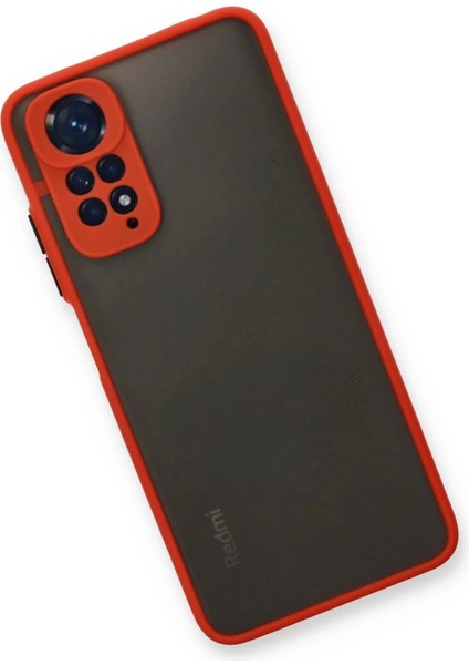 Newface Xiaomi Redmi Note 11 Pro Kılıf Montreal Silikon Kapak - Kırmızı modelleri