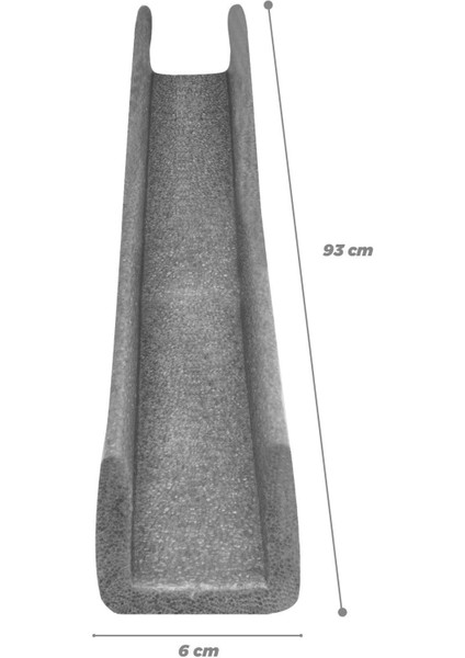 Gri Isı Yalıtım Süngeri Kapı Altı Rüzgar Önleyici, 90 cm fiyatları